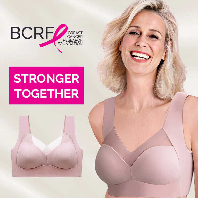Bra For You® Wirefree Comfort Lift Push Up Mesh Lace Bra (BUY 1