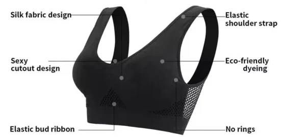 BraForYou® Breathable Cool Liftup Air Bras