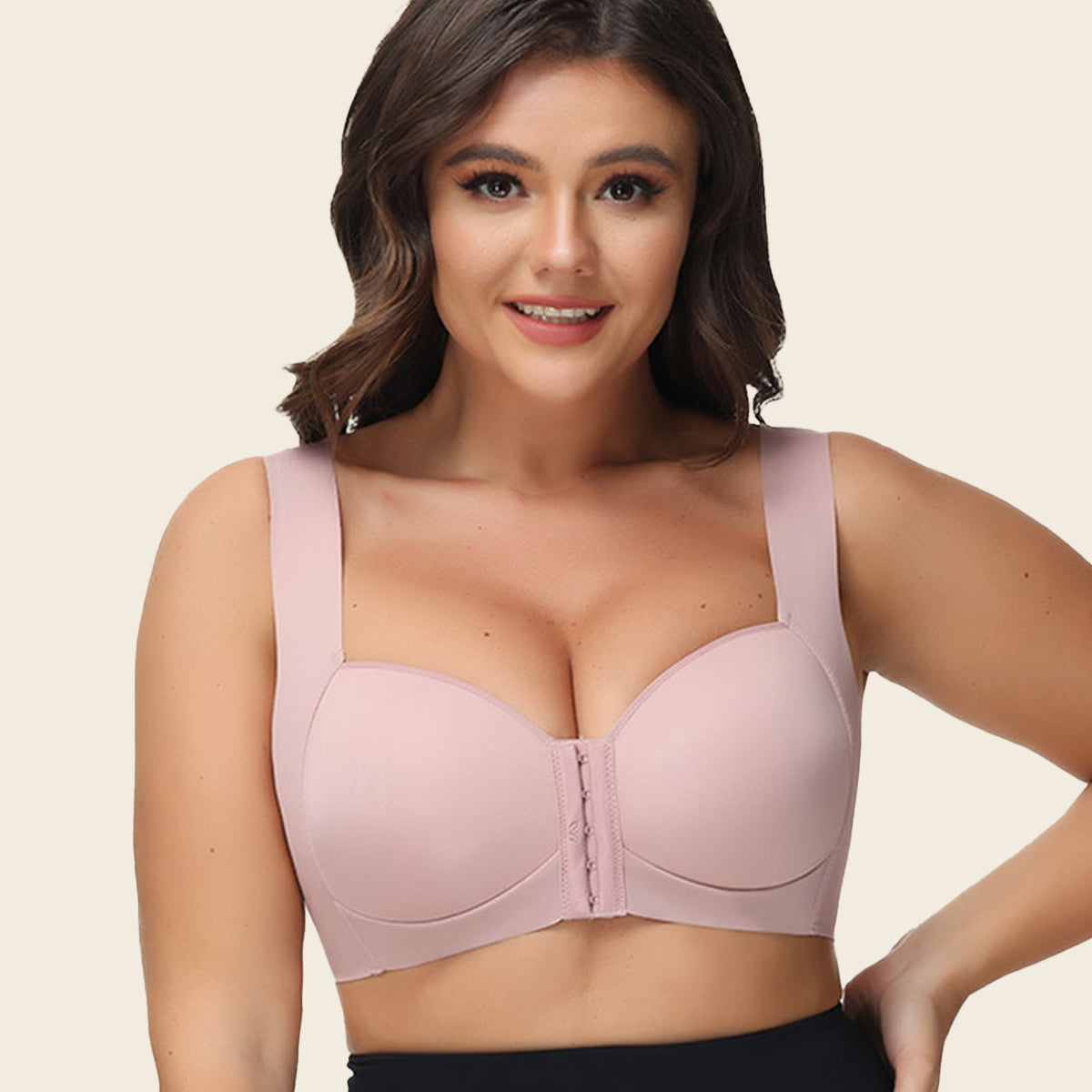 BraForYou® Seamless Front Closure Wire-Free 5D Shaping Bra (Buy 1 Get 2 Free)