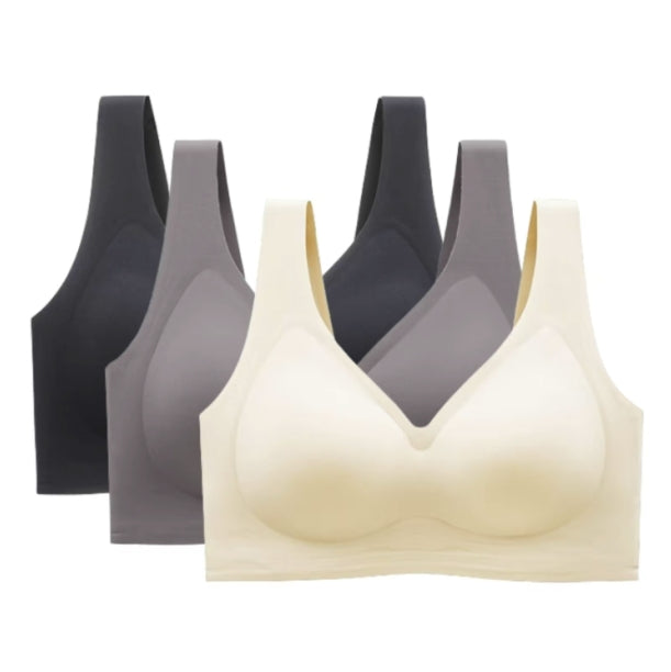 BraForYou® Jelly Plus Size Seamless Full Coverage T-Shirt Bra