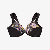 BraForYou® Front-Closure Underwire Print Bra