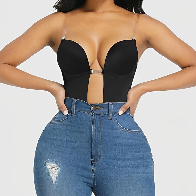 BRA FOR YOU®INVISIBLE BACKLESS BODYSUIT-BLACK（BUY 1 GET 1 FREE）