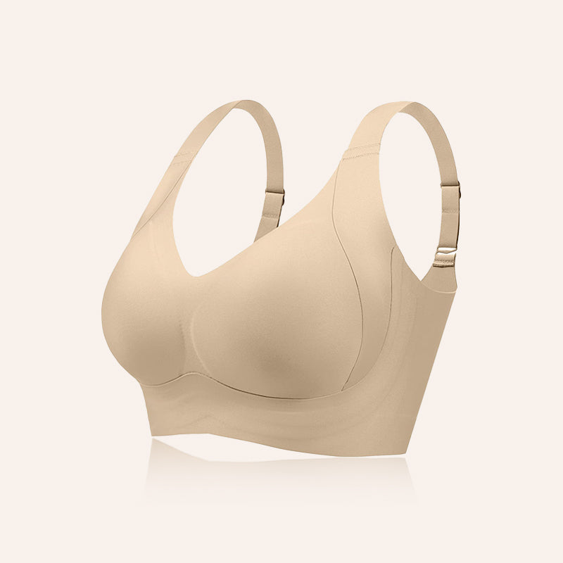 BraForYou® Enhanced W Shaped Support Adjustment Wireless Bra