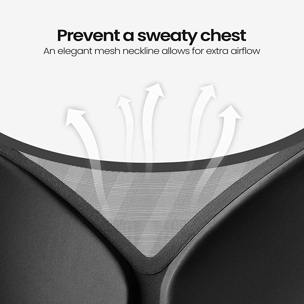 BRA FOR YOU®DAILY COMFORT MESH FULLER COVERAGE SUPPORTIVE WIRELESS  BRA-GRAY