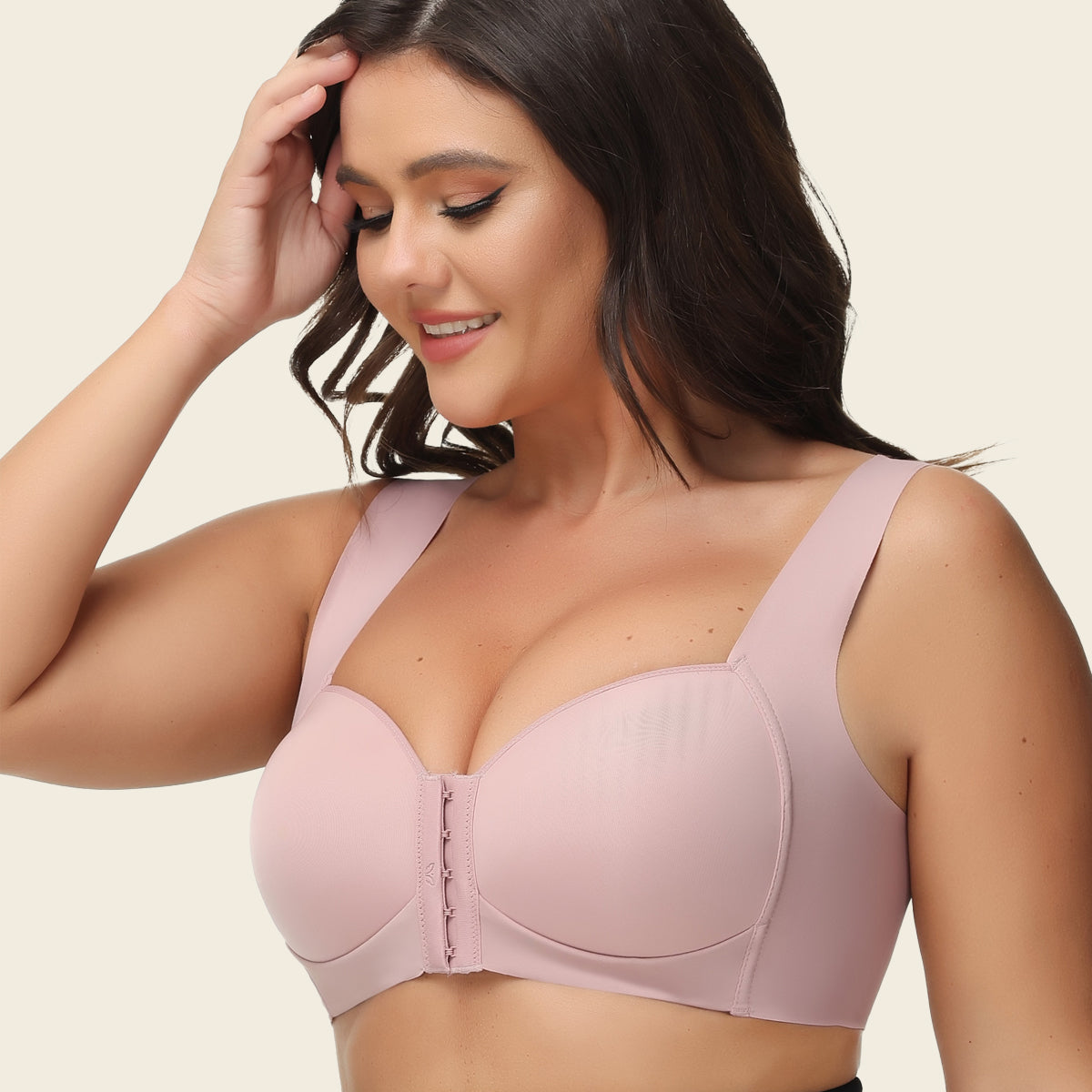 BraForYou® Seamless Front Closure Wire-Free 5D Shaping Bra (Buy 1 Get 2 Free)