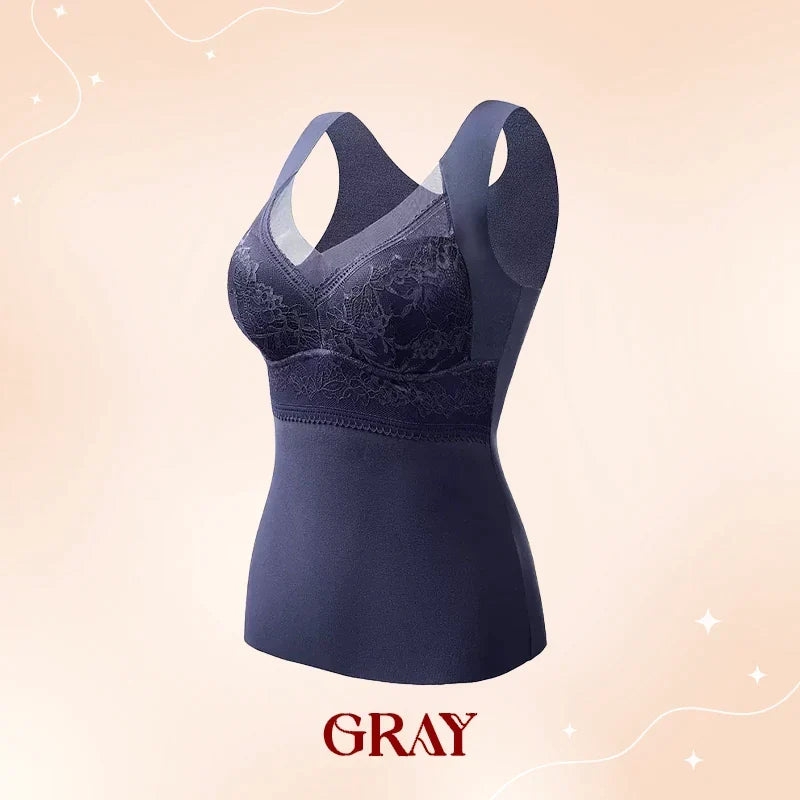 BRA FOR YOU® (BUY 1 GET 1 FREE) WOMEN'S WIRELESS 2-IN-1 BUILT-IN BRA THERMAL CAMISOLES