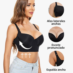 Bra For You®Full-Coverage Back Smoothing Bra-Beige (2 Pack)