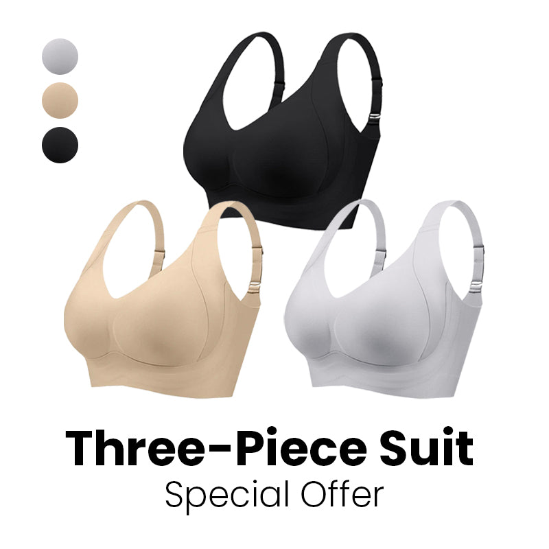 BraForYou® Enhanced Support Adjustment Bra 【Black+Beige+Grey】