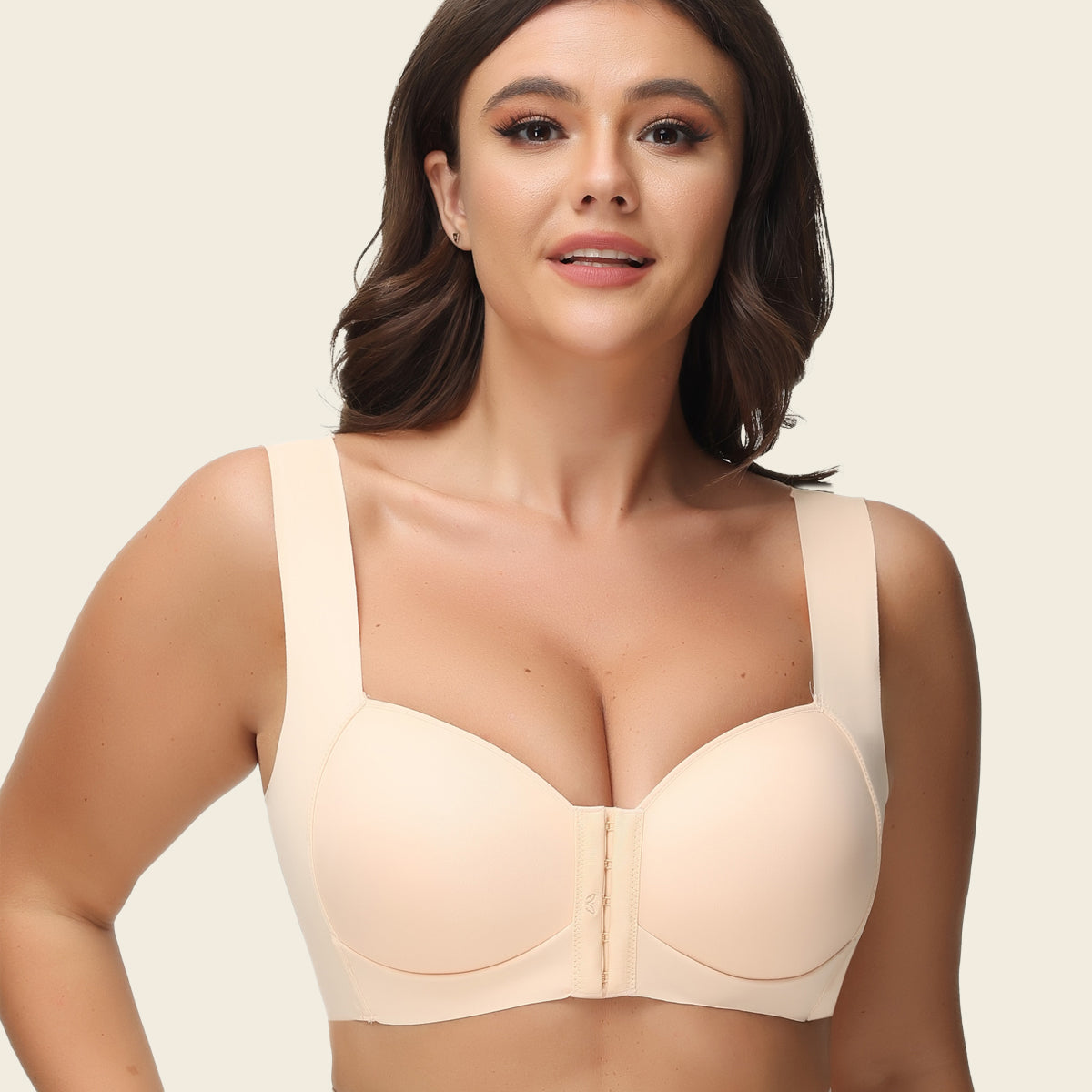 BraForYou® Seamless Front Closure Wire-Free 5D Shaping Bra (Buy 1 Get 2 Free)