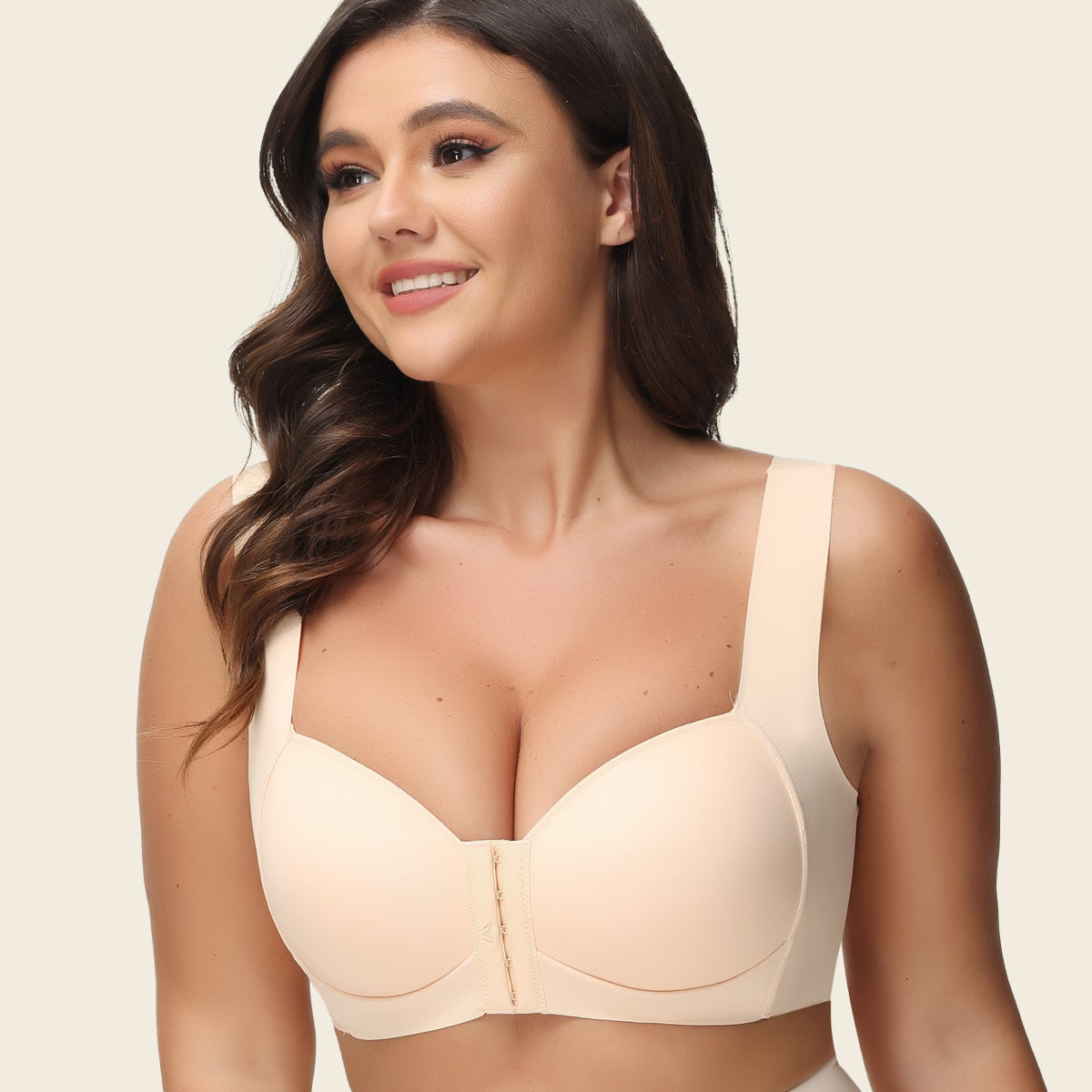 BraForYou® Seamless Front Closure Wire-Free 5D Shaping Bra (Buy 1 Get 2 Free)