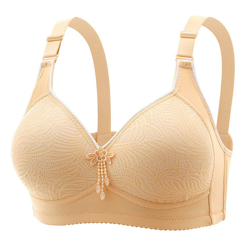 BRA FOR YOU®SEAMLESS BEAUTIFUL BACK TUBE TOP LACE EVERYDAY BRA