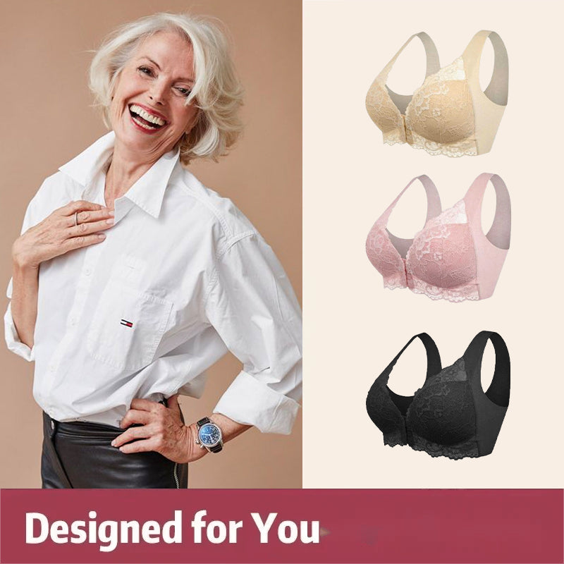 BraForYou® Front Closure '5D' Shaping Wireless Beauty Back Bra(Buy 1 Get 2 Free)