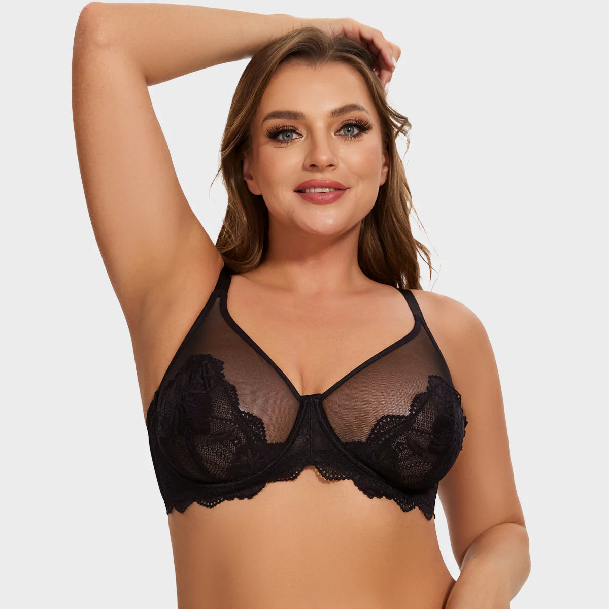 BraForYou® Full Coverage Lace Minimizer Bra