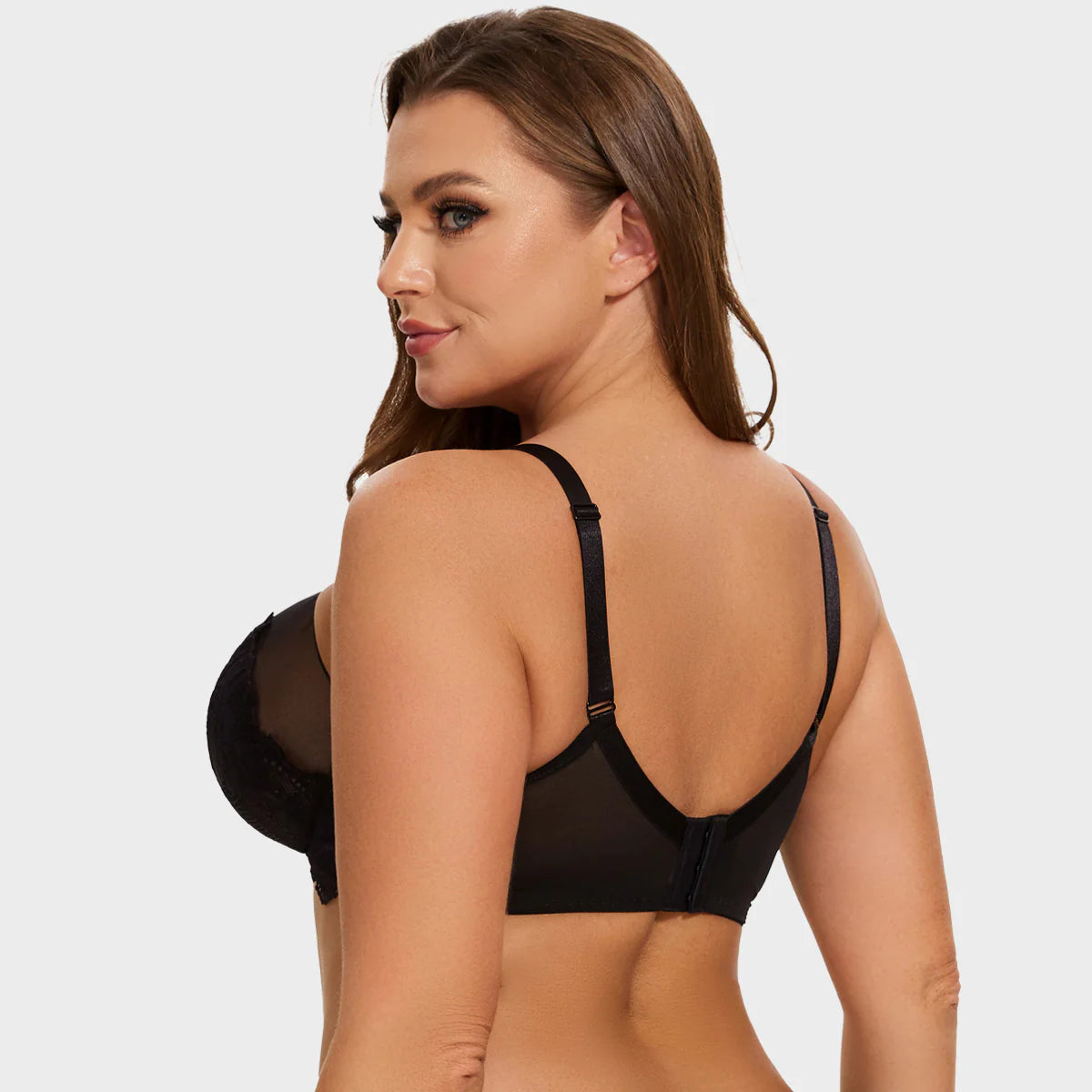 BraForYou® Full Coverage Lace Minimizer Bra