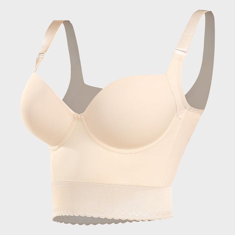 BraForYou® Built-In Shapewear Longline Push-Up Bra