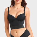 BraForYou® Built-In Shapewear Longline Push-Up Bra