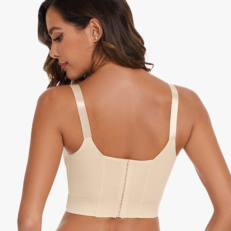 Bra For You®Full-Coverage Back Smoothing Bra-Beige