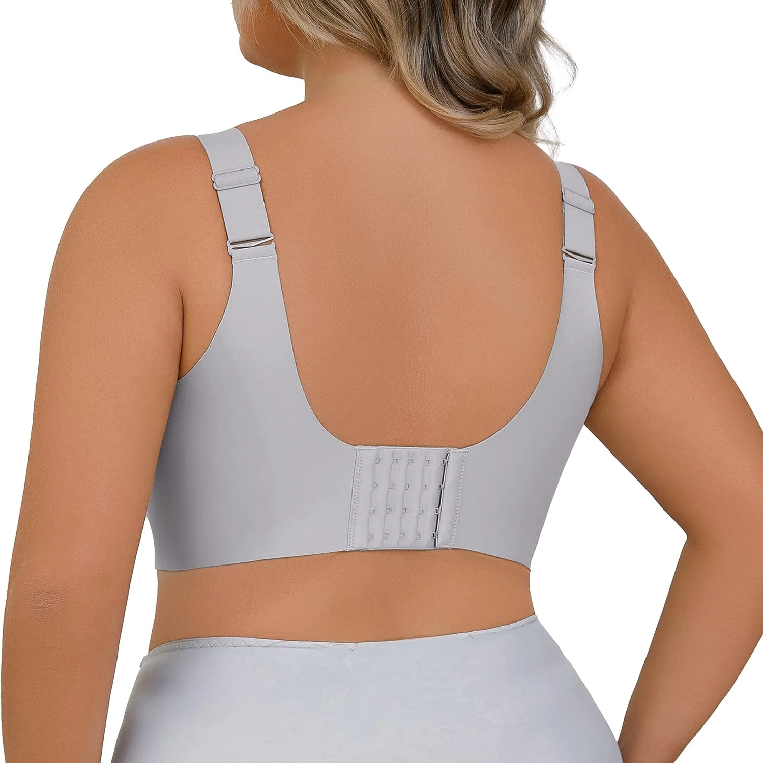 BraForYou® Enhanced W Shaped Support Adjustment Wireless Bra