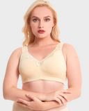 BRA FOR YOU®PLUS SIZE SOFT COTTON FULL COVERAGE BREATHABLE BRA