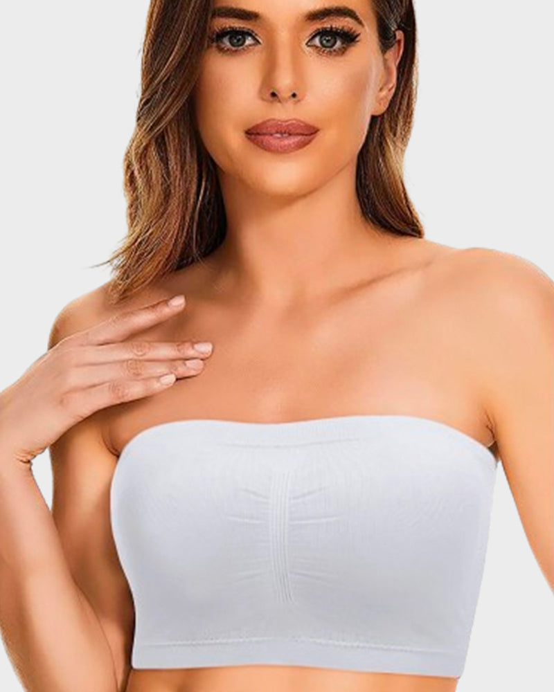 BRA FOR YOU®STRAPLESS SEAMLESS BANDEAU BRA