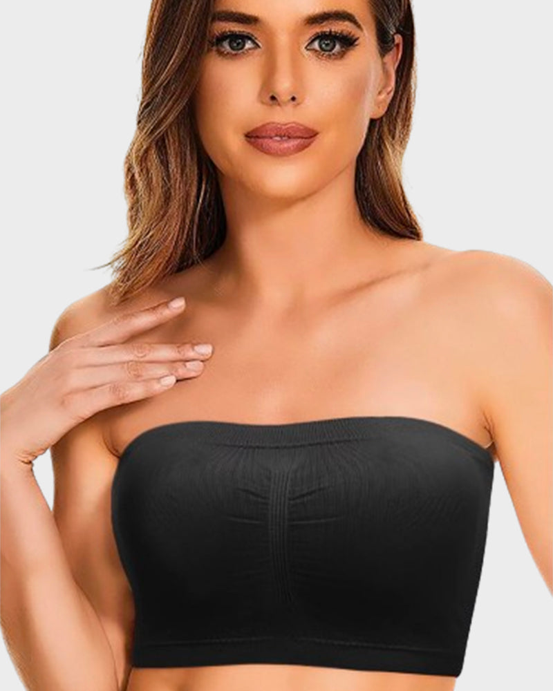 BRA FOR YOU®STRAPLESS SEAMLESS BANDEAU BRA