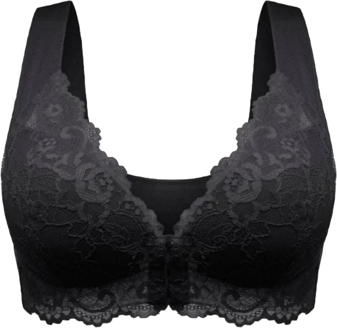 Bra For You®Front Closure '5D' Shaping Wireless Beauty Back Bra(Buy 1 Get 2 Free)-Black