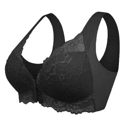 Bra For You®Front Closure '5D' Shaping Wireless Beauty Back Bra(Buy 1 Get 2 Free)-Black