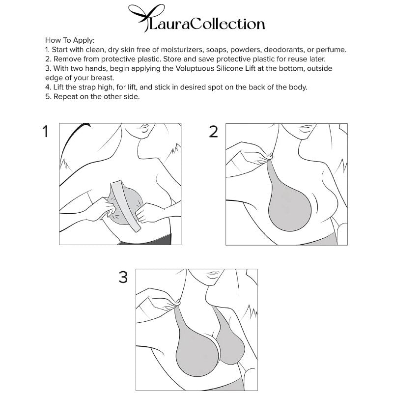 BRA FOR YOU®VOLUPTUOUS SILICONE INVISILIFT BRA[BUY 1 GET 1 FREE]