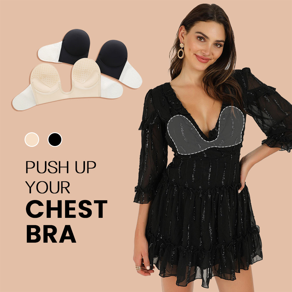 BRA FOR YOU®PUSH UP PLUNGE BRA[BUY 1 GET 1 FREE]-NUDE