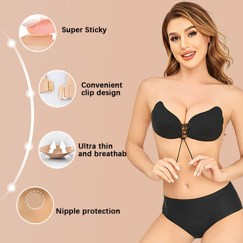 BRA FOR YOU®MAGIC WINGS ADHESIVE BRA[BUY 1 GET 1 FREE]-NUDE