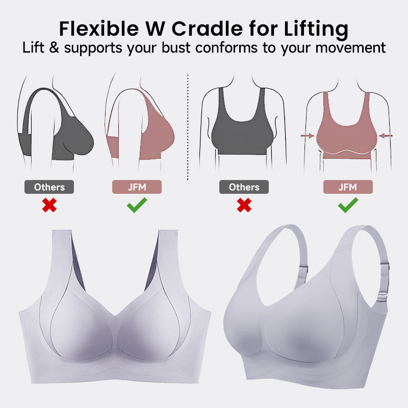 BraForYou® Enhanced Support Adjustment Bra【Pink】