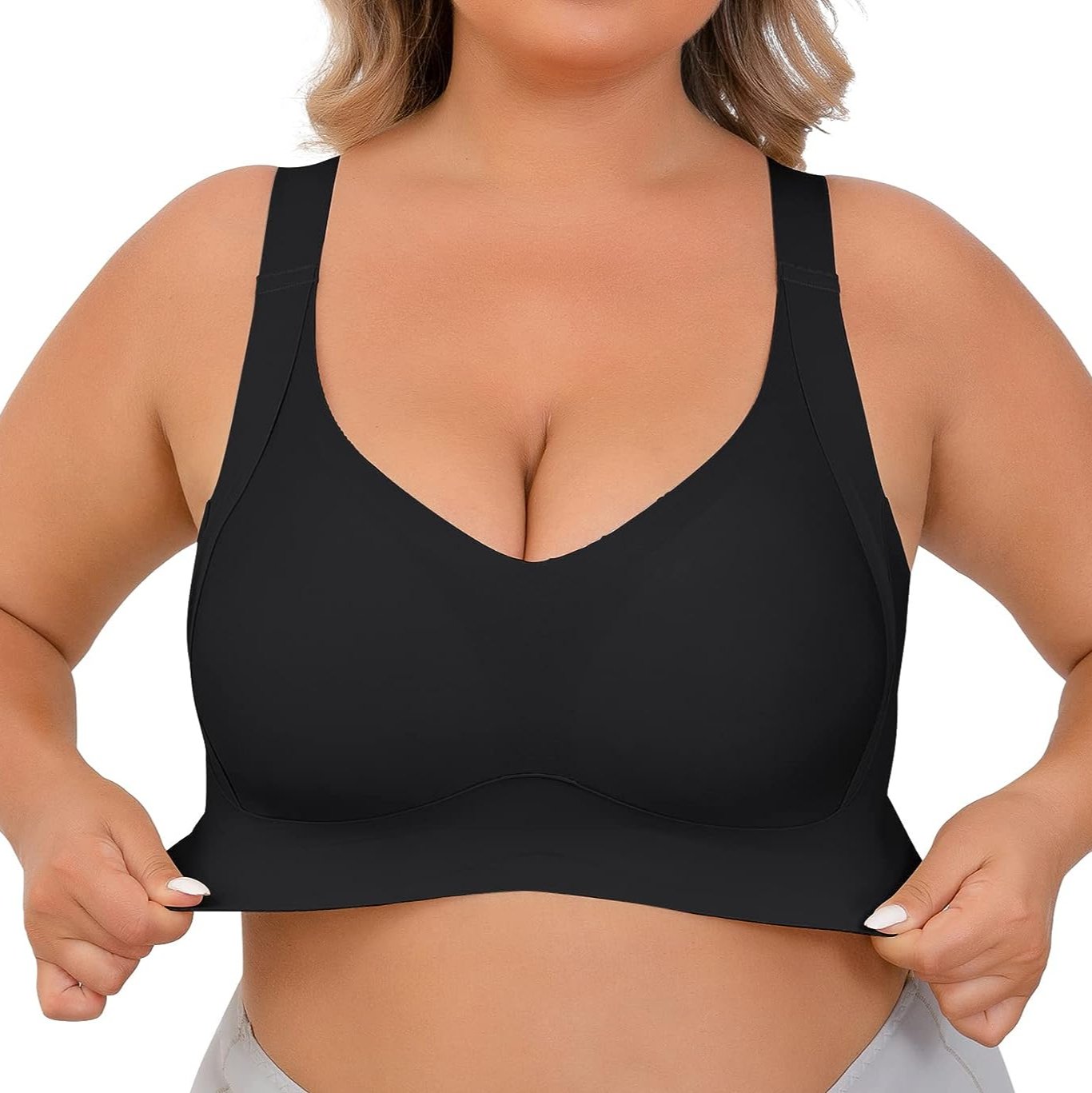 BraForYou® Enhanced Support Adjustment Bra 【Black+Grey+Skin】