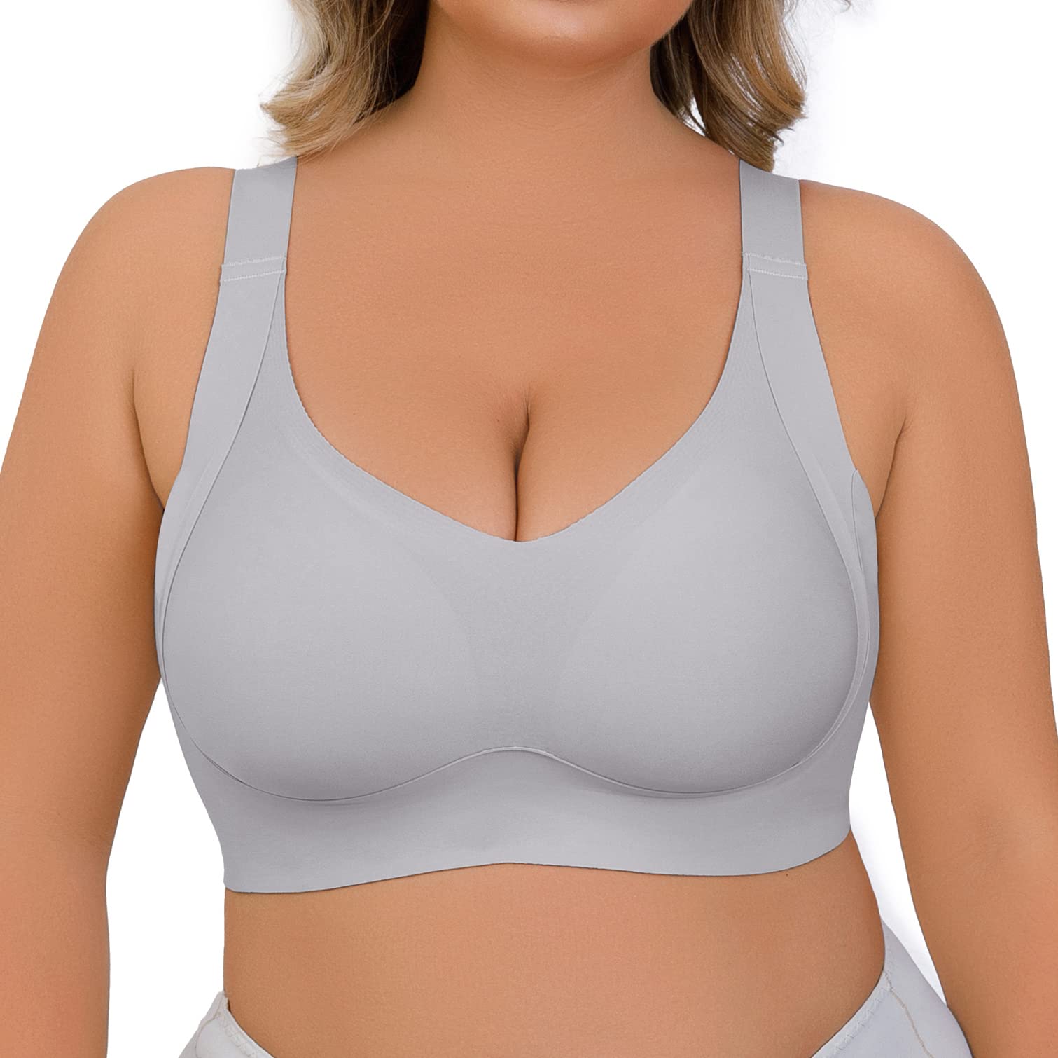 BraForYou® Hannah 2.0 Shaped Support Bra【Grey】