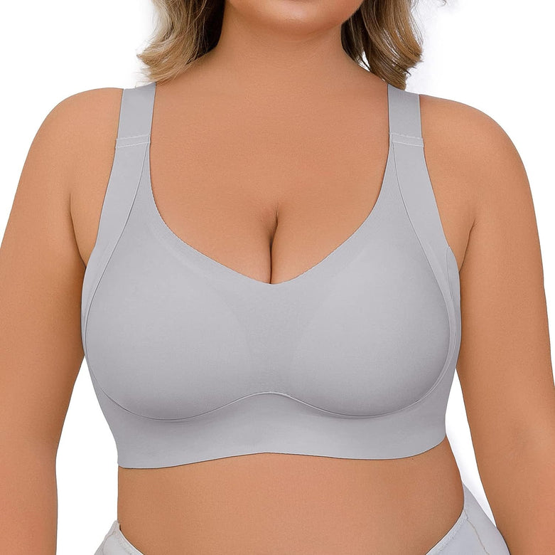 BraForYou® Hannah 2.0 Shaped Support Bra【Black+Grey+Skin】