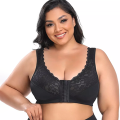 BraForYou® Full Coverage Front Hooks Wireless Lace Bra(Buy 1 Get 1 Free)