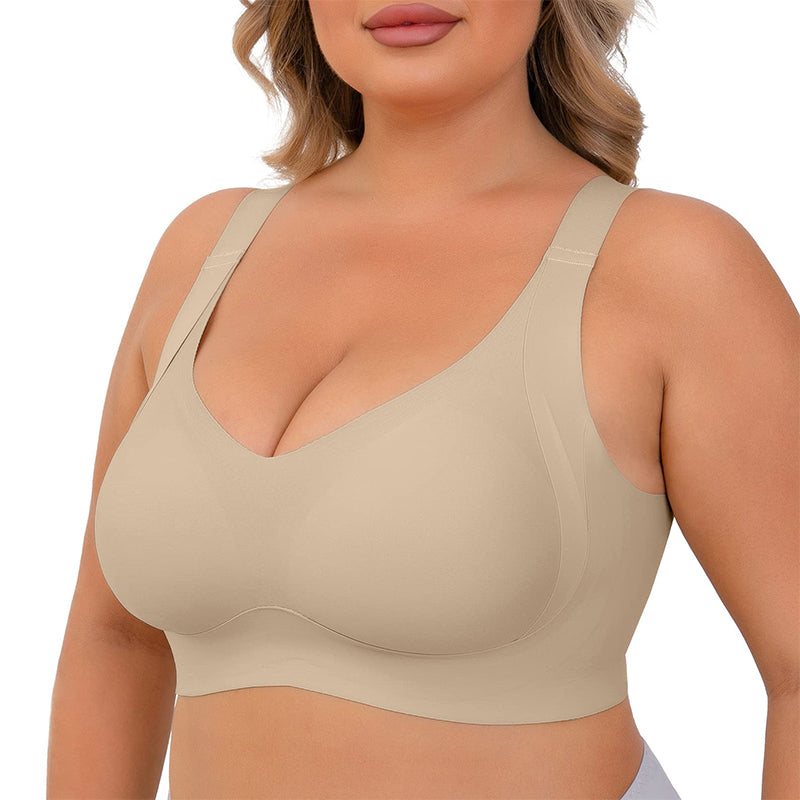 BraForYou® Enhanced Support Adjustment Bra 【Pink+Skin+Grey】