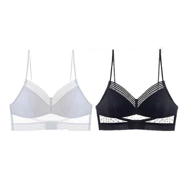 BRA FOR YOU®  LOW BACK WIRELESS LIFTING LACE BRA